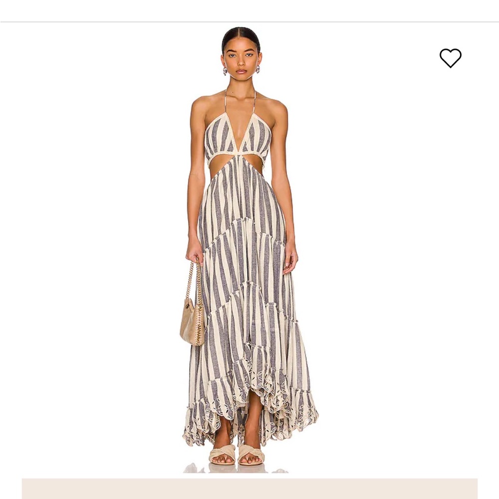 Rococo Sand Striped Maxi Dress